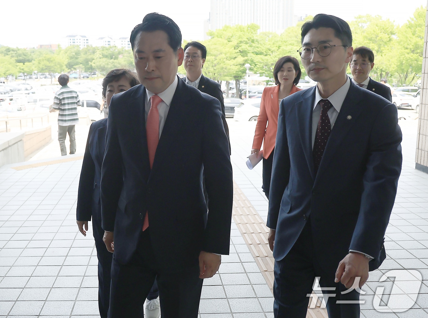 장동혁-박준태 현장 사진