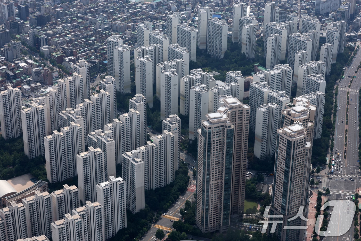 서울 송파구 아파트단지 모습. ⓒ News1 박세연 기자