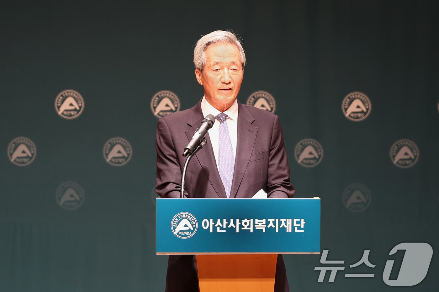 정몽준 아산사회복지재단 이사장. (아산사회복지재단 제공. 재판매 및 DB 금지) 2025.6.19 ⓒ 뉴스1 이연주 기자