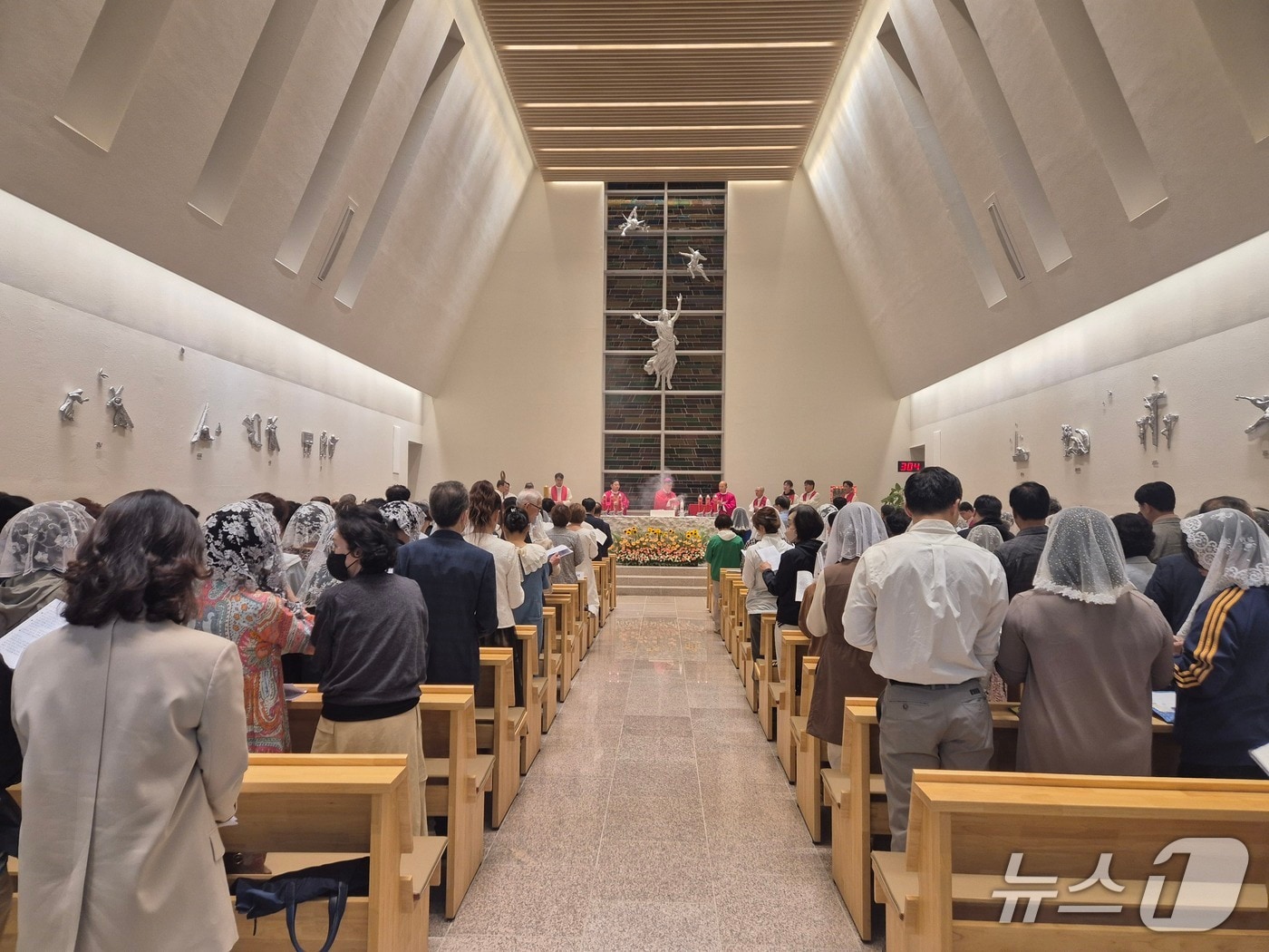 제11회 진산성지 순교자 현양 대회 모습. (금산군 제공.재판매 및 DB금지)/뉴스1 