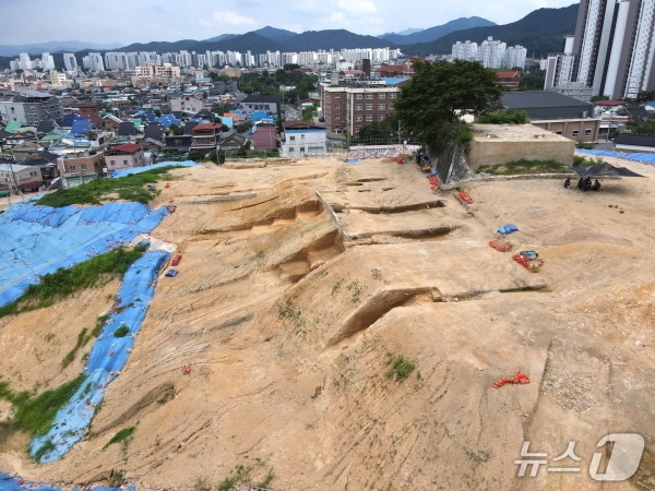 전주 종광대 토성 모습./뉴스1