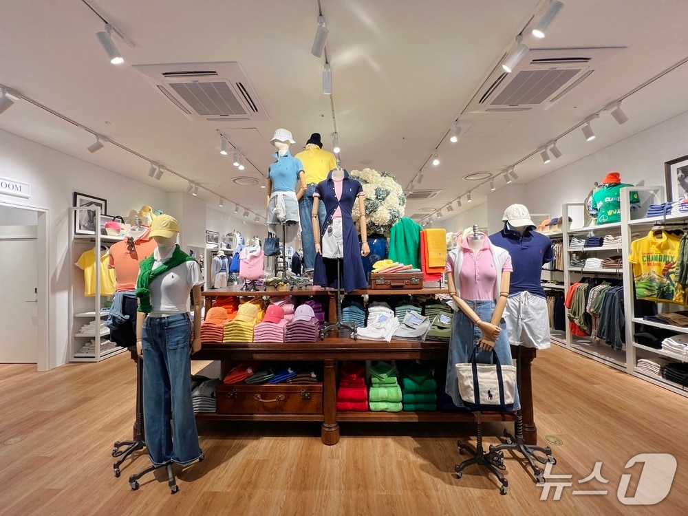 신세계사이먼 제주 프리미엄 전문점 내 폴로 랄프로렌 직영 매장.(신세계사이먼 제공, 재판매 및 DB 금지)