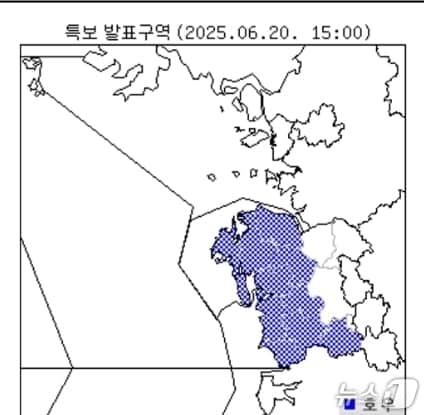  기상청 관측 자료. / 뉴스1