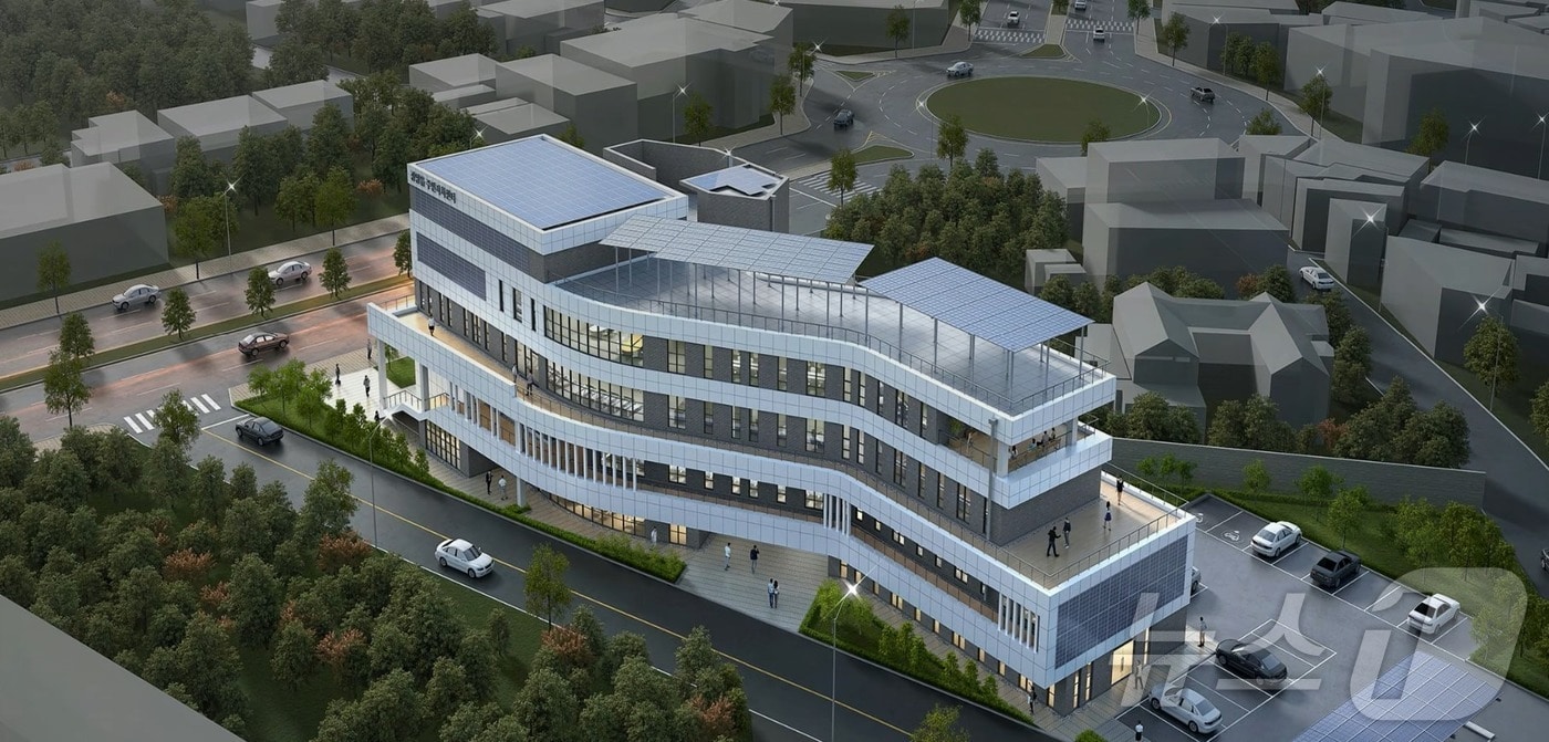 광양읍 주민자치센터 조감도.(광양시 제공. 재판매 및 DB 금지)