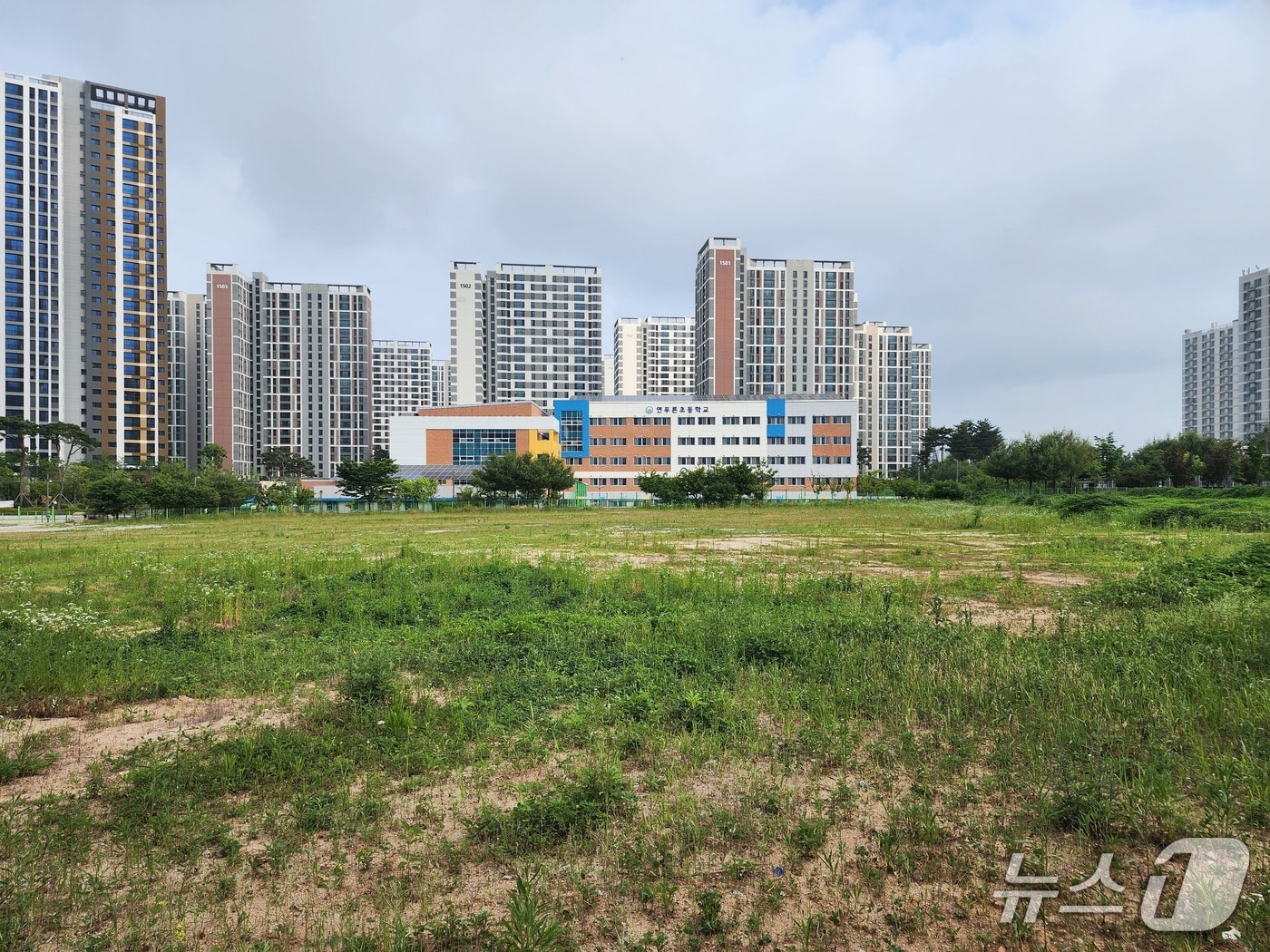 경기 양주시 옥정신도시 내 학교 부지