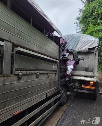 사고 현장.(독자 제공. 재판매 및 DB금지)