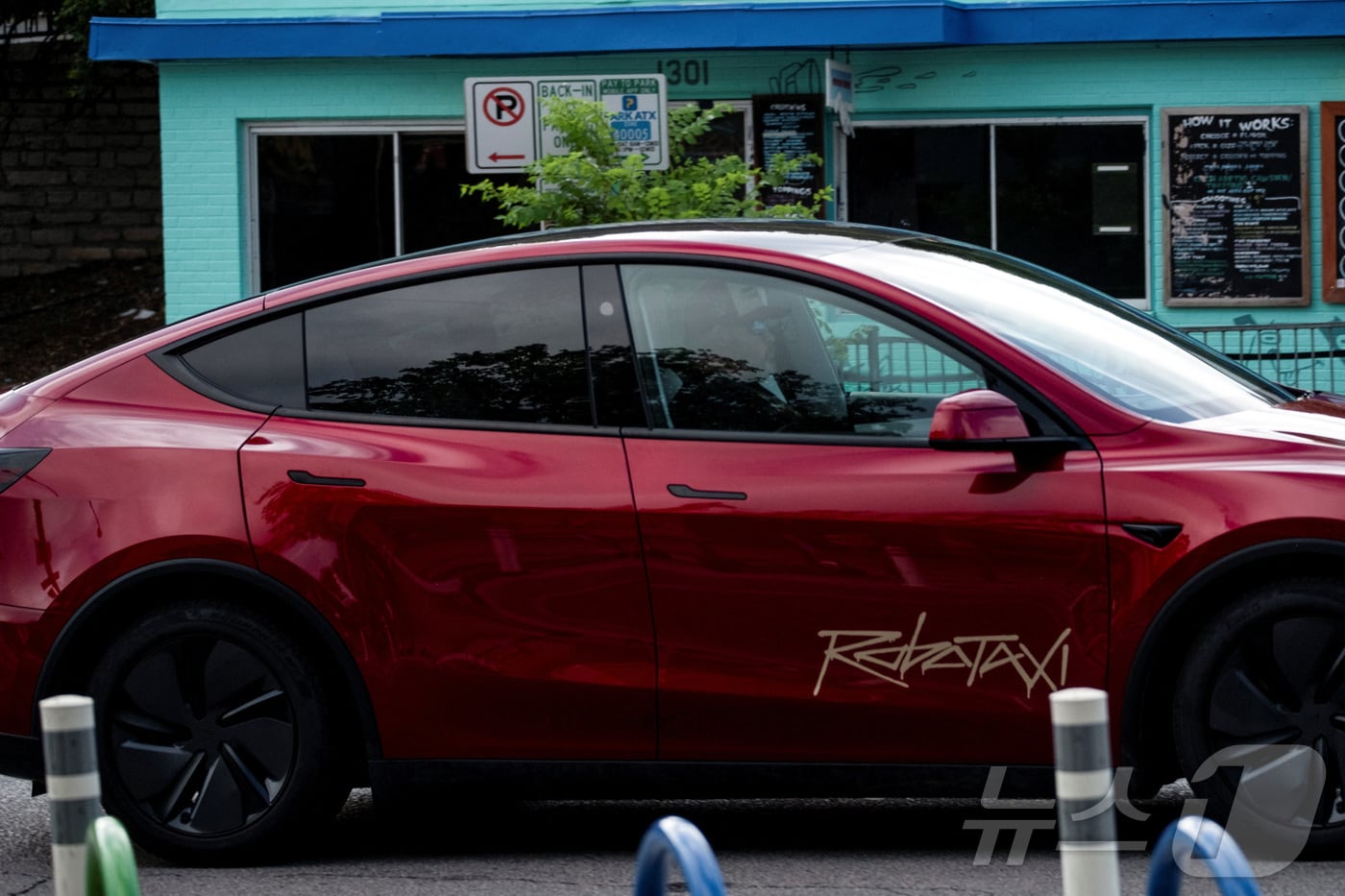 테슬라 로보택시. ⓒ 로이터=뉴스1 ⓒ News1 권영미 기자