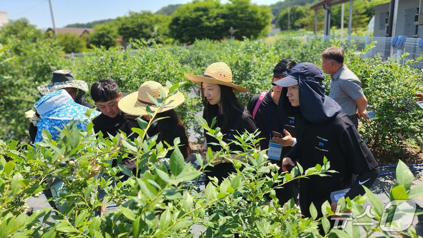 전북 진안군 귀농귀촌종합지원센터는 23일부터 귀농산촌 청년캠프 ‘꿀벌활동단’을 운영한다.(진안군제공. 재판매 및 DB금지)2025.6.23/뉴스1