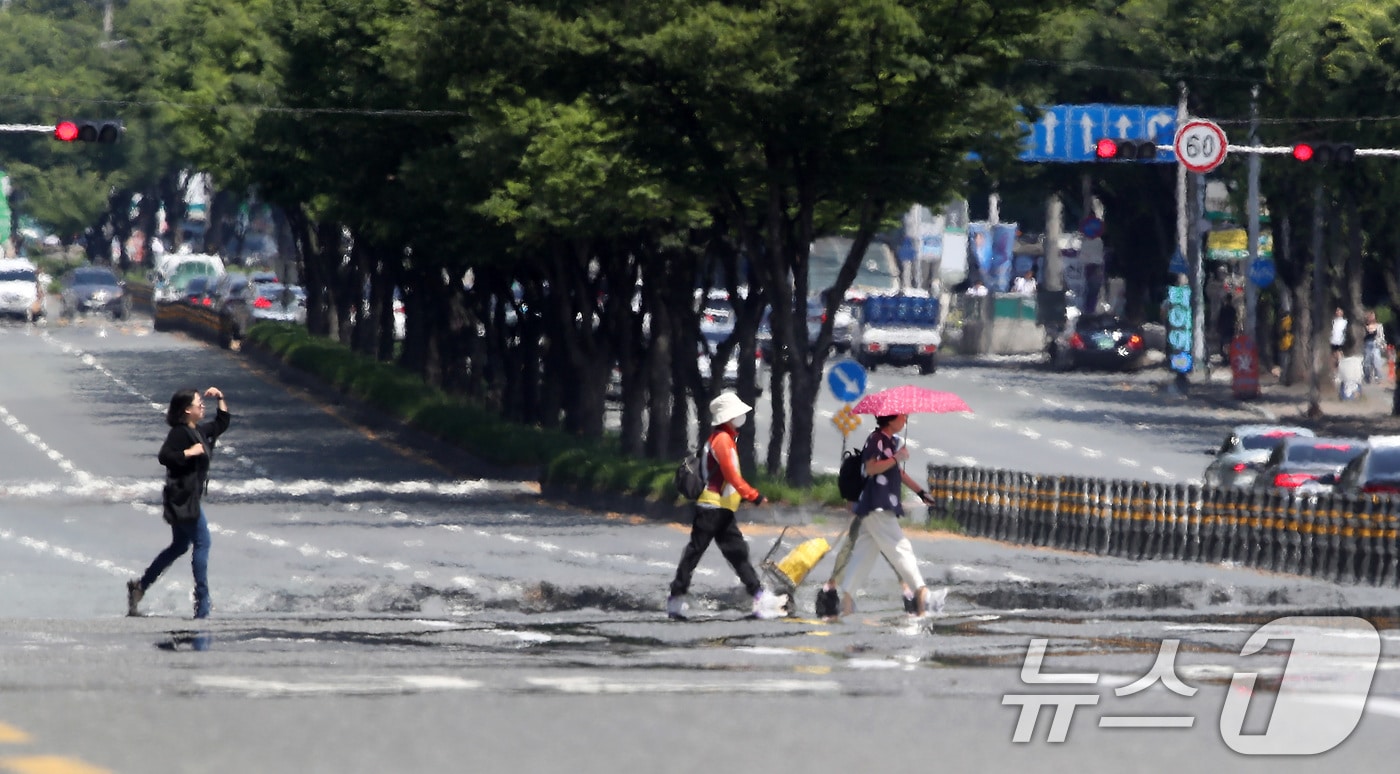 무더위.(자료사진)/뉴스1 DB