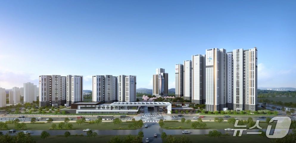 '고덕 자연앤 하우스디' 분양가 상한제로 '가격 경쟁력' 확보 - 뉴스1