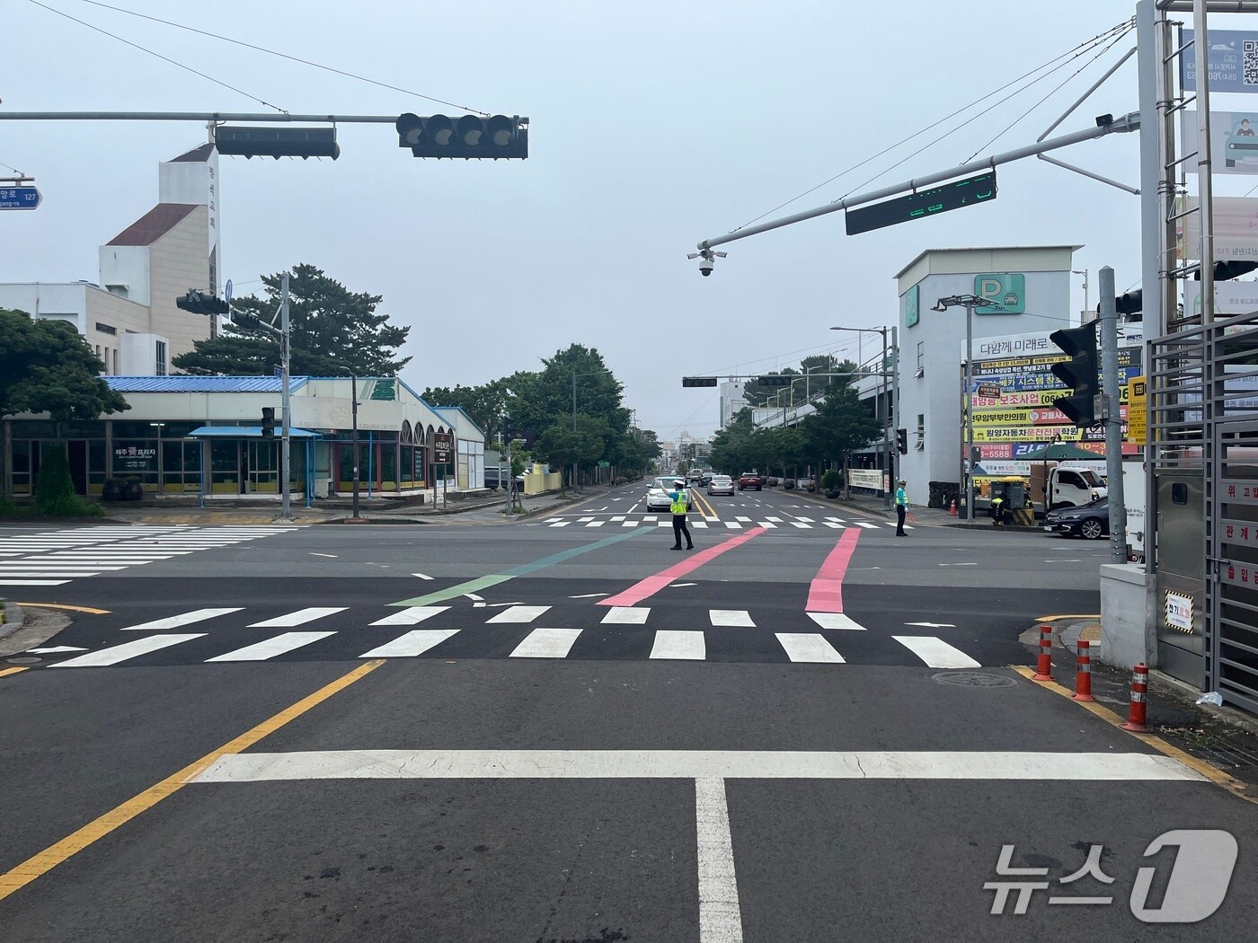 서귀포시 도로(서귀포시 제공)/뉴스1