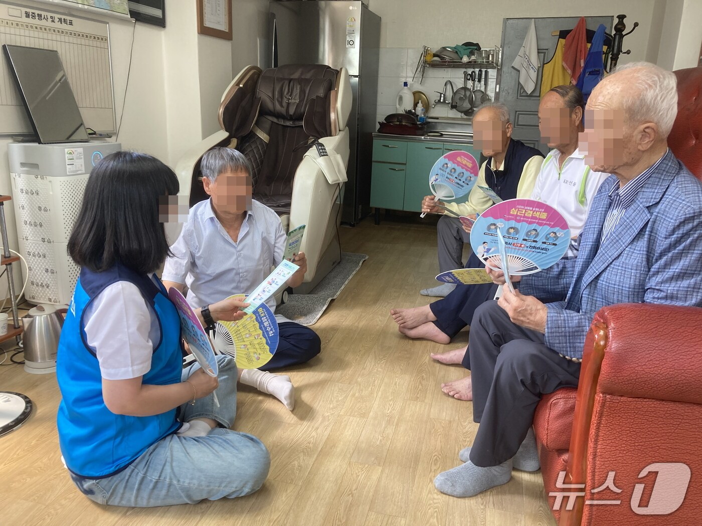 고창군보건소가 폭염·집중호우 대비 건강취약계층 건강관리에 나선다.(고창군 제공. 재판매 및 DB금지)