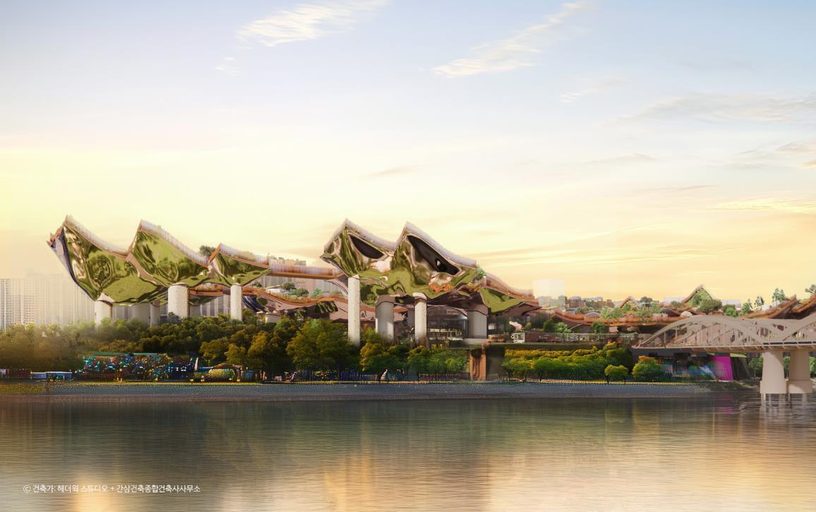 전체 조감도(건축가 헤더윅 스튜디오·간삼건축종합건축사사무소)