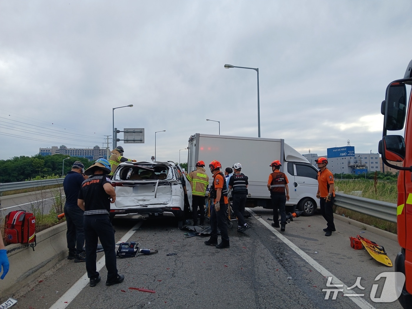 사고현장(인천소방본부 제공.재판매 및 DB금지)