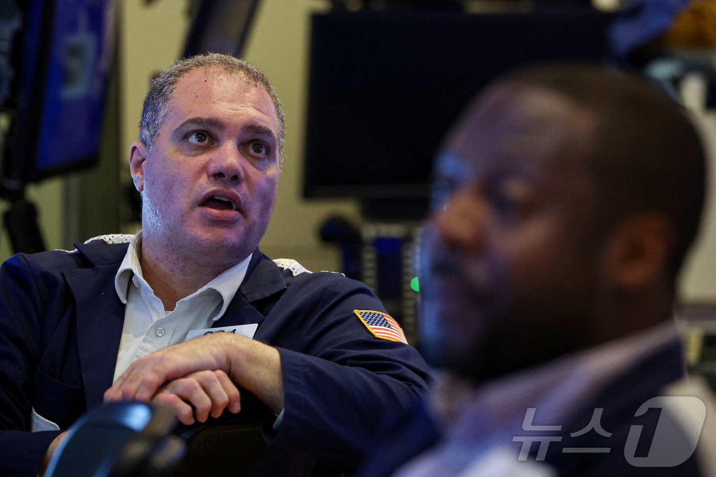 미증시 트레이더들. ⓒ 로이터=뉴스1