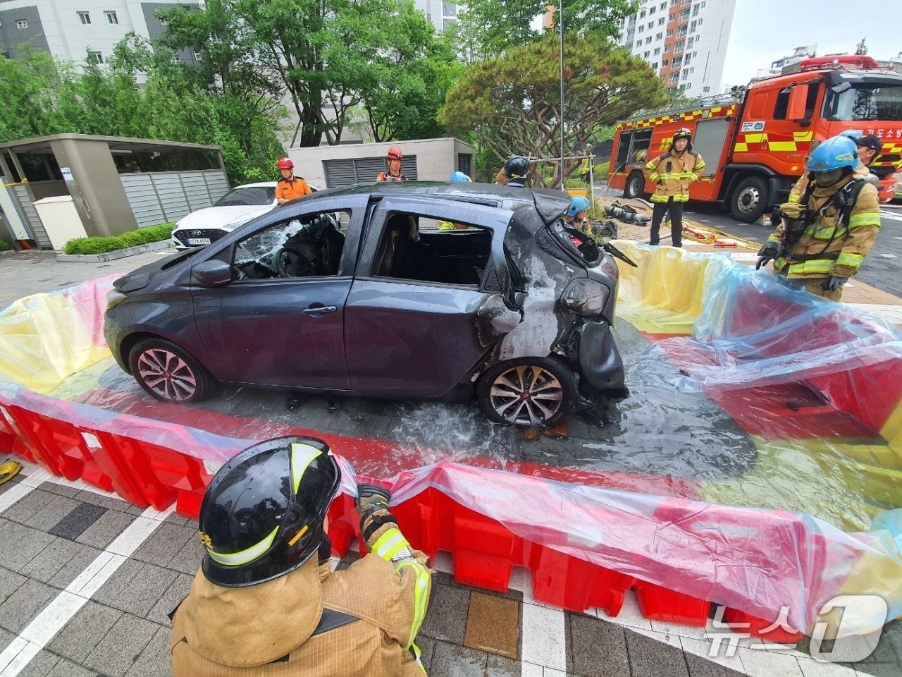 화재 현장. &#40;경기도소방재난본부 제공. 재판매 및 DB 금지&#41; 2025.6.25/뉴스1