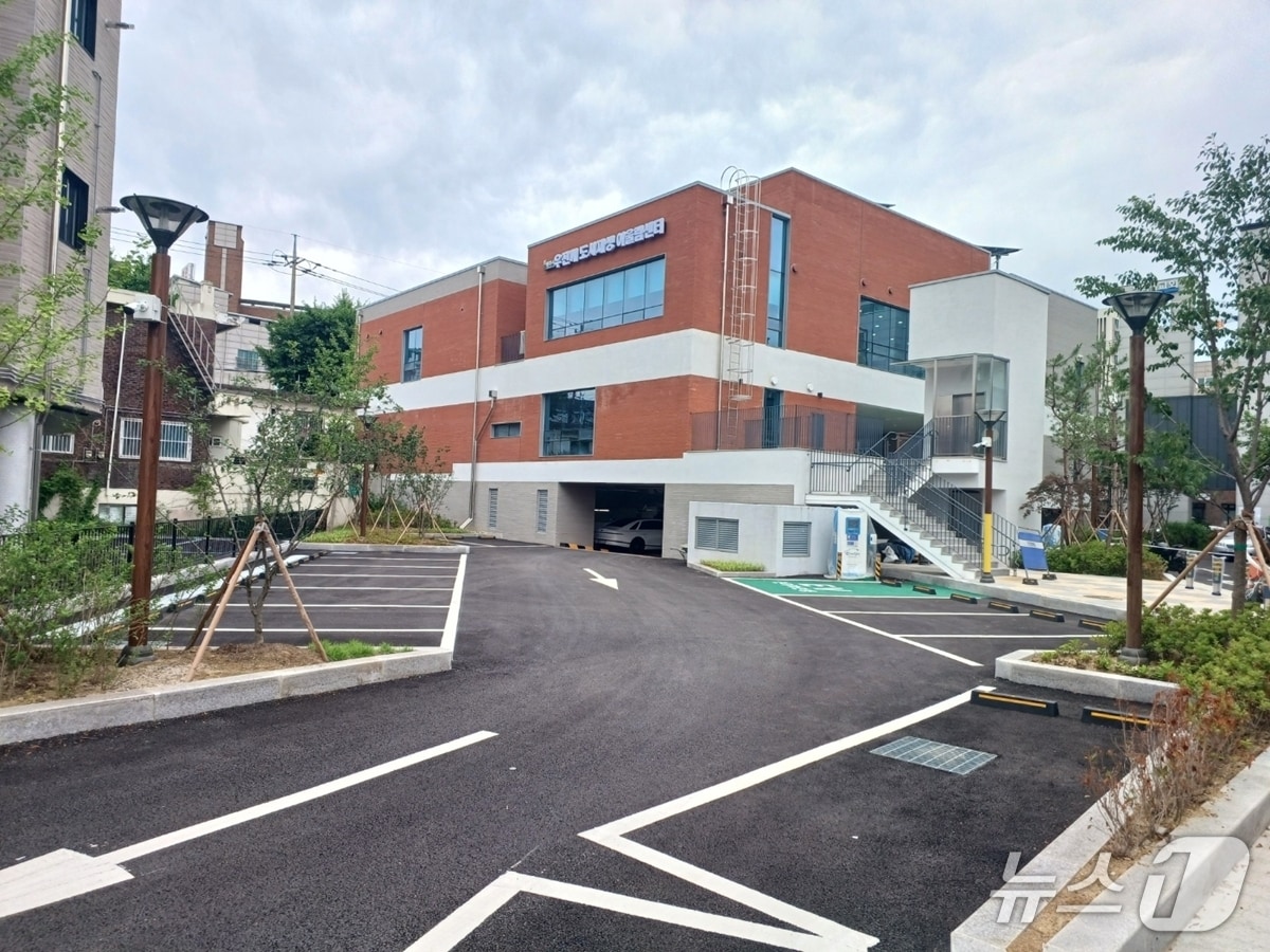 송정동 우전께 도시재생 어울림센터 전경.(광주시 제공)