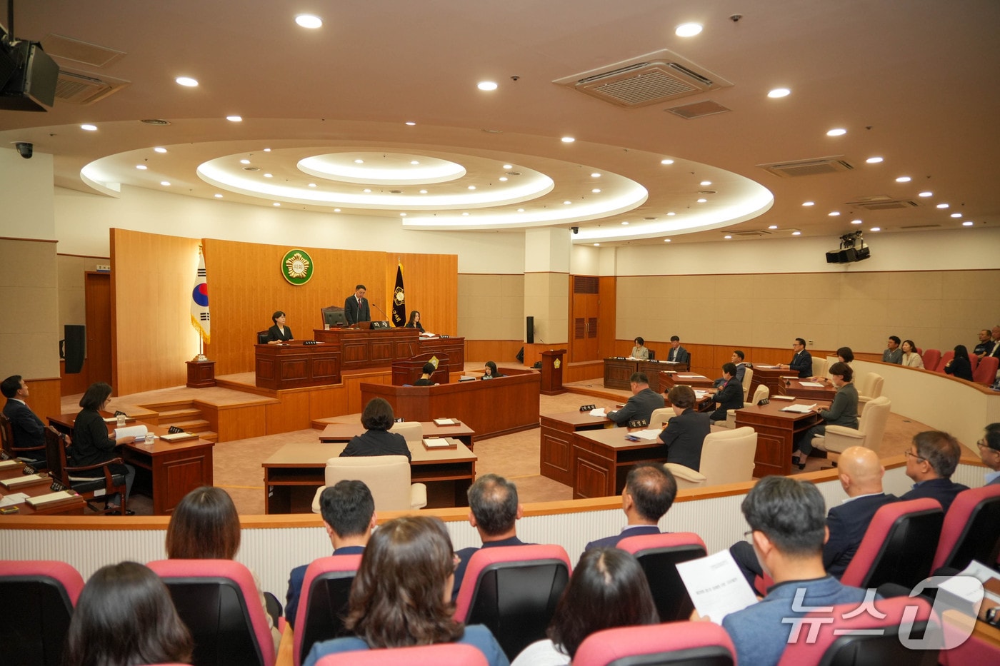 울산 북구의회가 25일 제226회 제1차 정례회 2차 본회의를 열고 2024회계연도 결산 및 예비비 지출 승인의 건을 원안 가결했다.(울산 북구의회 제공. 재판매 및 DB금지)/뉴스1