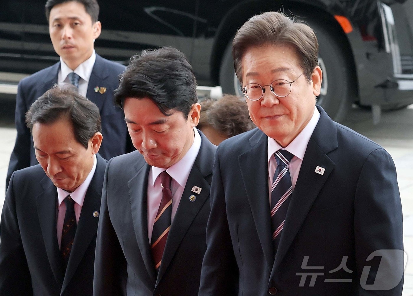 이재명 대통령이 26일 서울 여의도 국회에서 시정연설을 하기 위해 입장하고 있다. 2026.06.26 ⓒ News1 국회사진기자단
