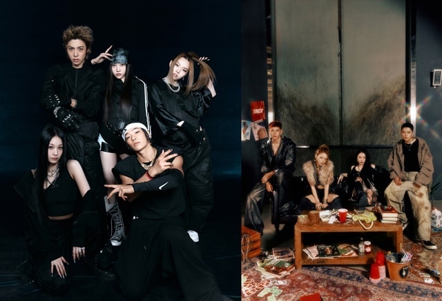 올데이프로젝트(왼쪽), 카드/더블랙레이블, DSP미디어 제공