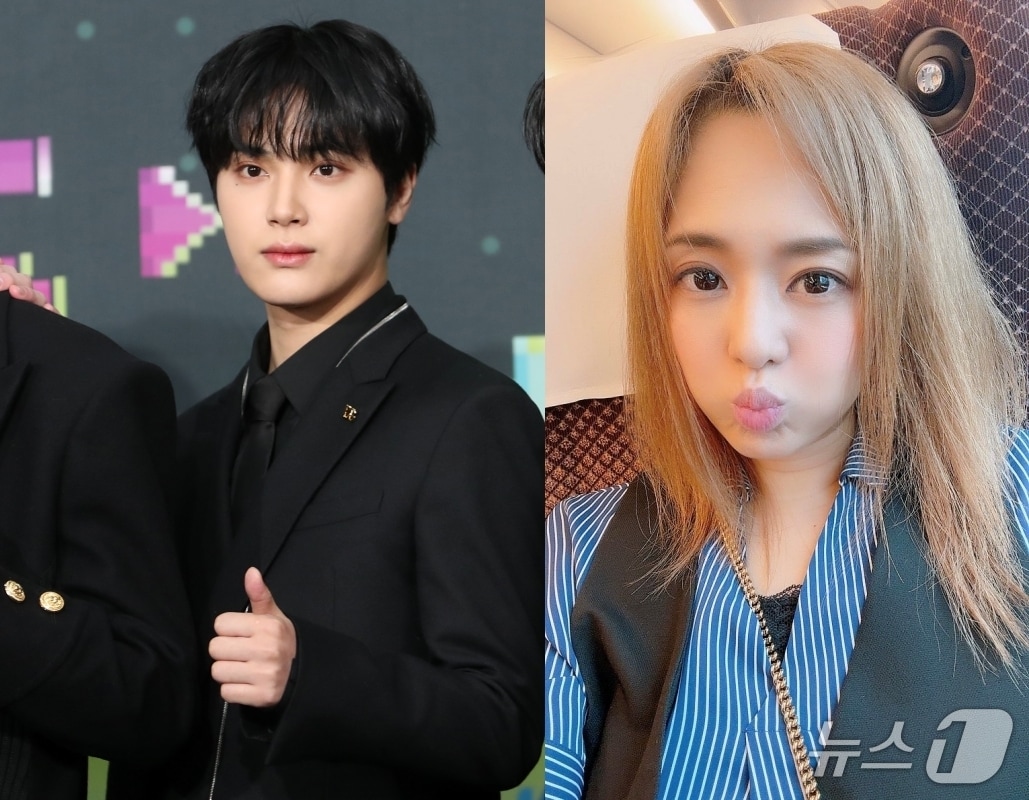 주학년&#40;왼쪽&#41;, 아오이 소라. ⓒ 뉴스1