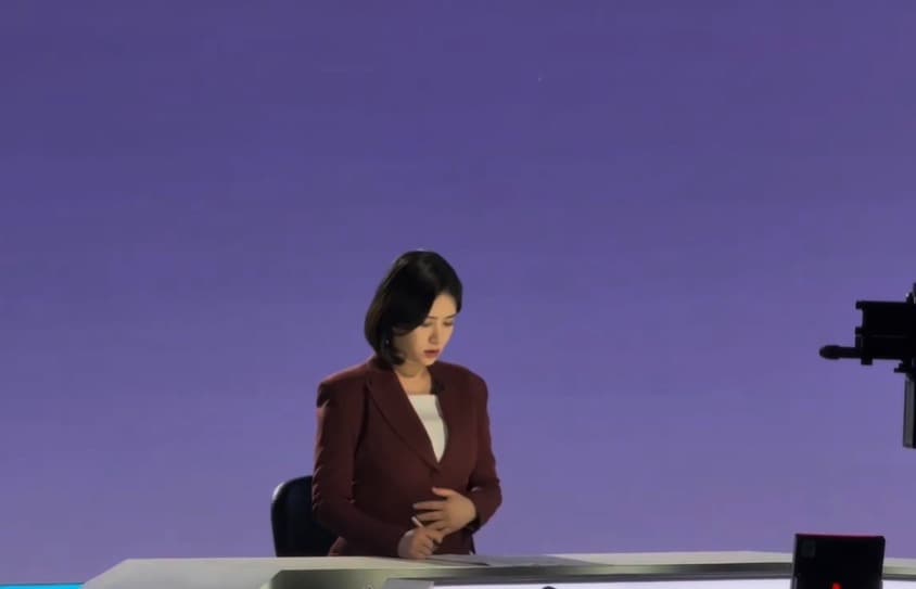 한민용 앵커 임신 발표