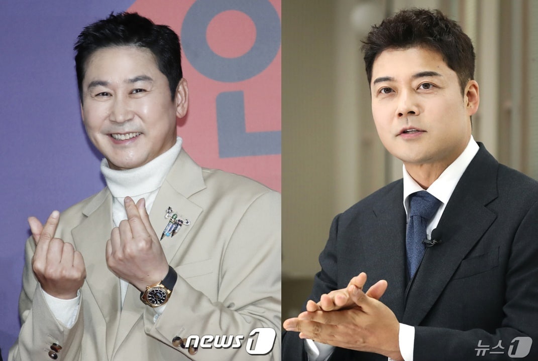 방송인 신동엽, 전현무 ⓒ News1