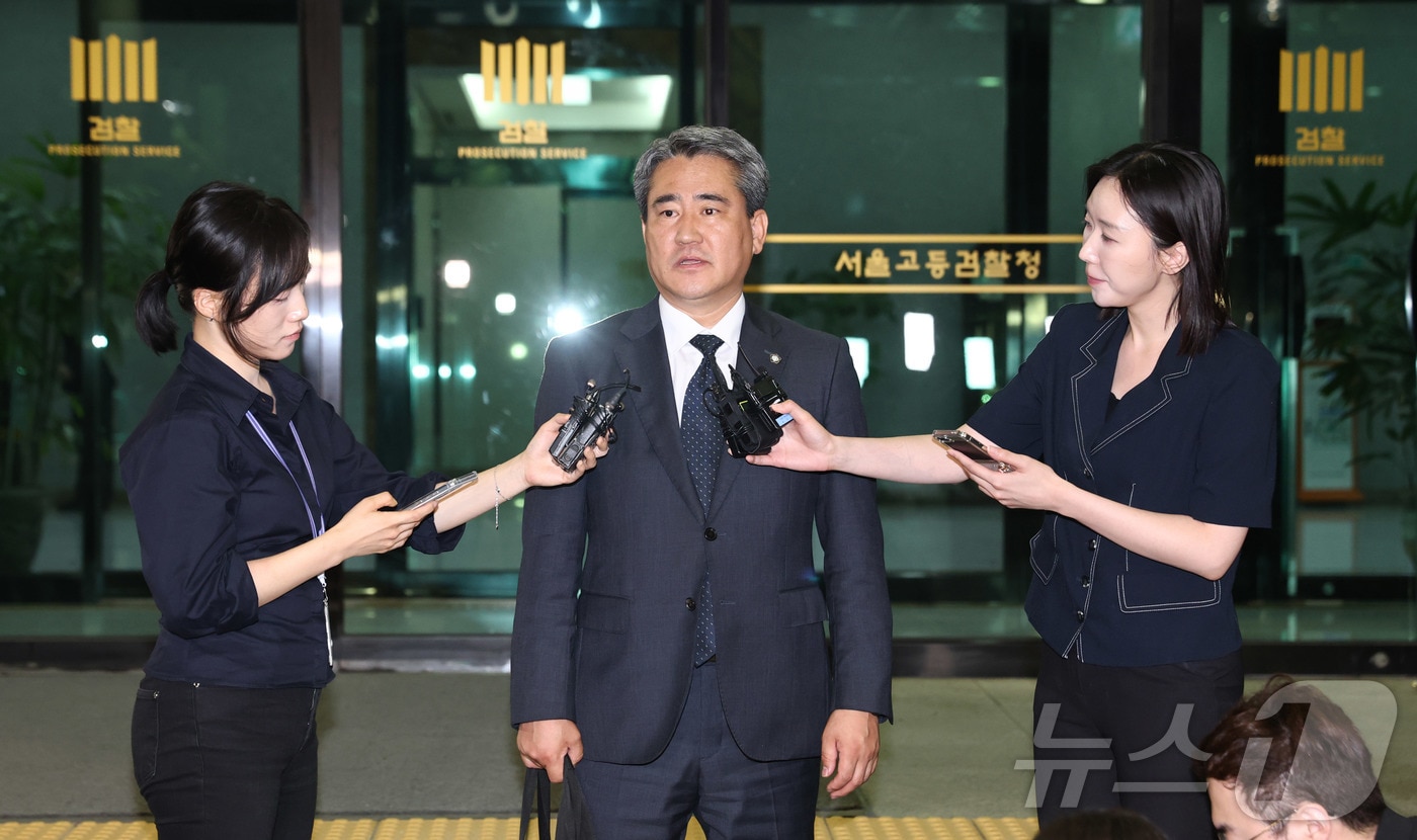 윤석열 전 대통령의 변호인인 송진호 변호사. (공동취재) 2025.6.29 ⓒ 뉴스1 김성진 기자