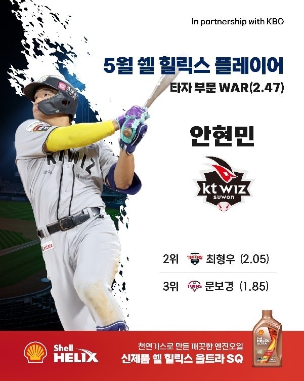 안현민. (KBO 제공)