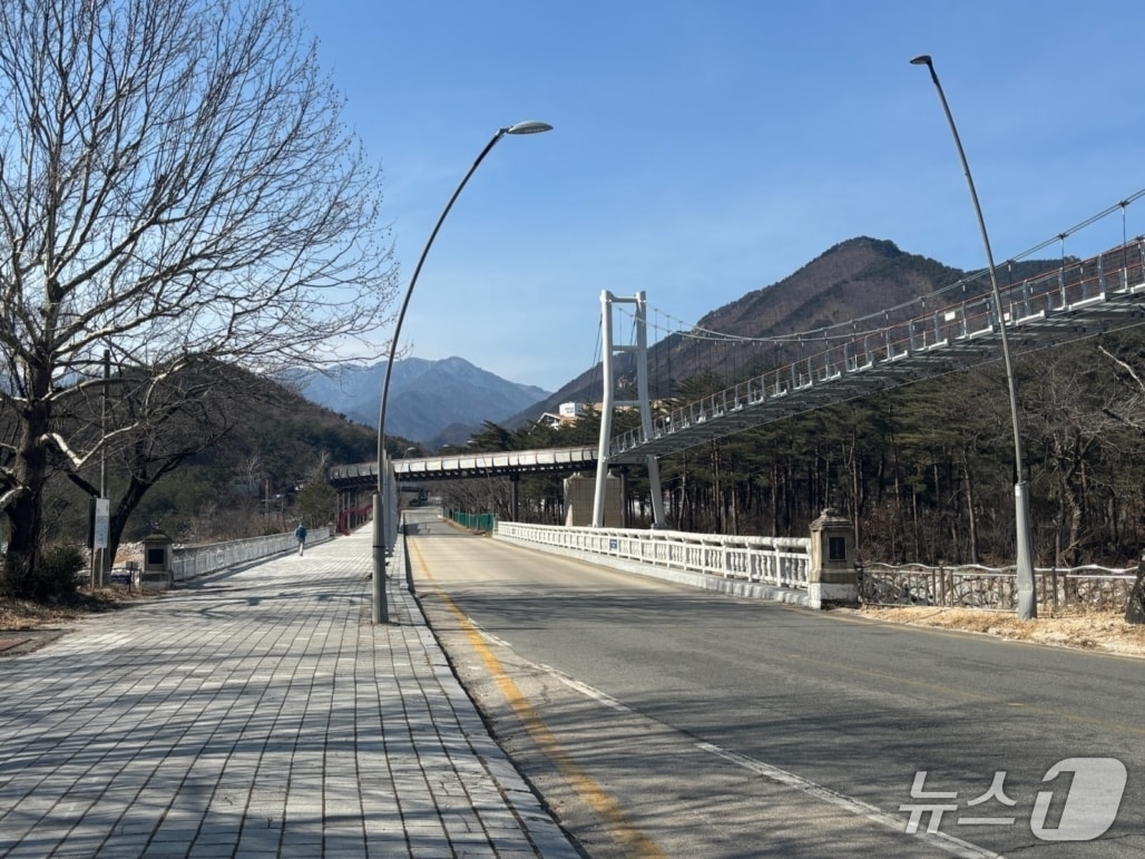 속초 청봉교 전경.(솓초시 제공, 재판매 및 DB 금지) 2025.6.3/뉴스1