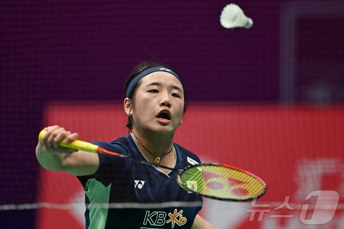 안세영. ⓒ AFP=뉴스1