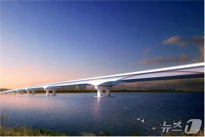 부산 사상구 엄궁대교 조감도.(부산시청 제공. 재판매 및 DB 금지)