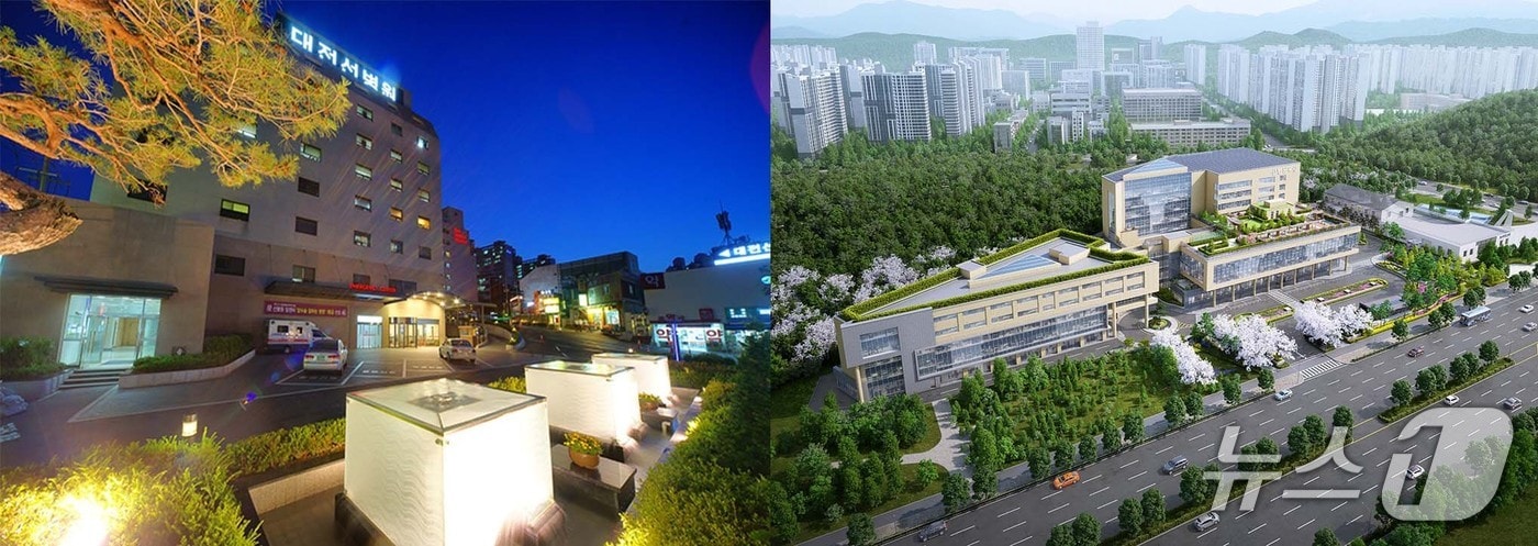  대전선병원(왼쪽), 유성선병원 전경 /뉴스1