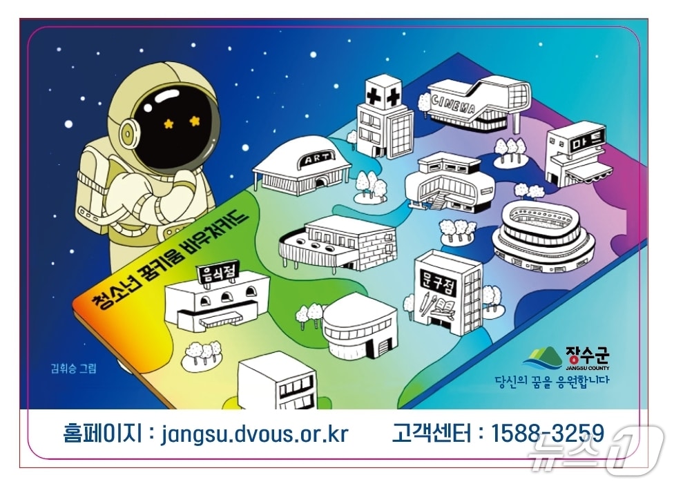 전북 장수군은 '청소년 꿈키움바우처' 부대비용 사용 제한을 전면 해제한다고 30일 밝혔다.(장수군 제공. 재판매 및 DB금지)2025.6.30/뉴스1