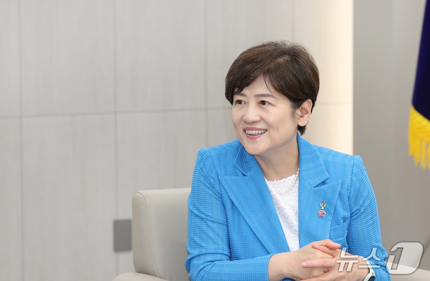 대구교육청은 강은희 교육감 2기 취임 3주년을 맞아 임기 동안 추진한 공교육 혁신 정책을 '4대 도전 15개 정책'으로 분석했다. 사진은 강은희 교육감. (대구교육청 제공. 재판매 및 DB 금지)/뉴스1