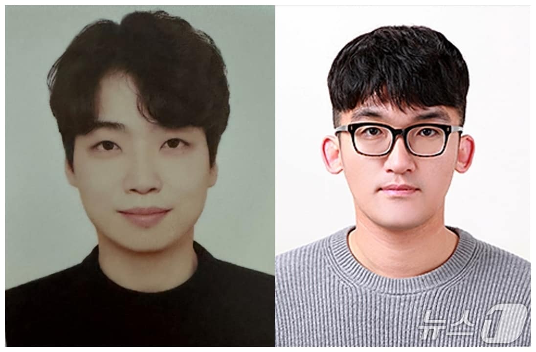 진천군 2025년 상반기 언론 홍보 우수 직원. 왼쪽부터 인구정책과 김태민 주무관, 행정지원과 류정현 주무관.(진천군 제공)/뉴스1