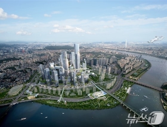  용산 국제업무지구 자료사진  