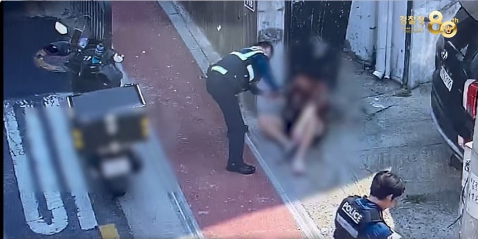 &#40;경찰청 유튜브 갈무리&#41;