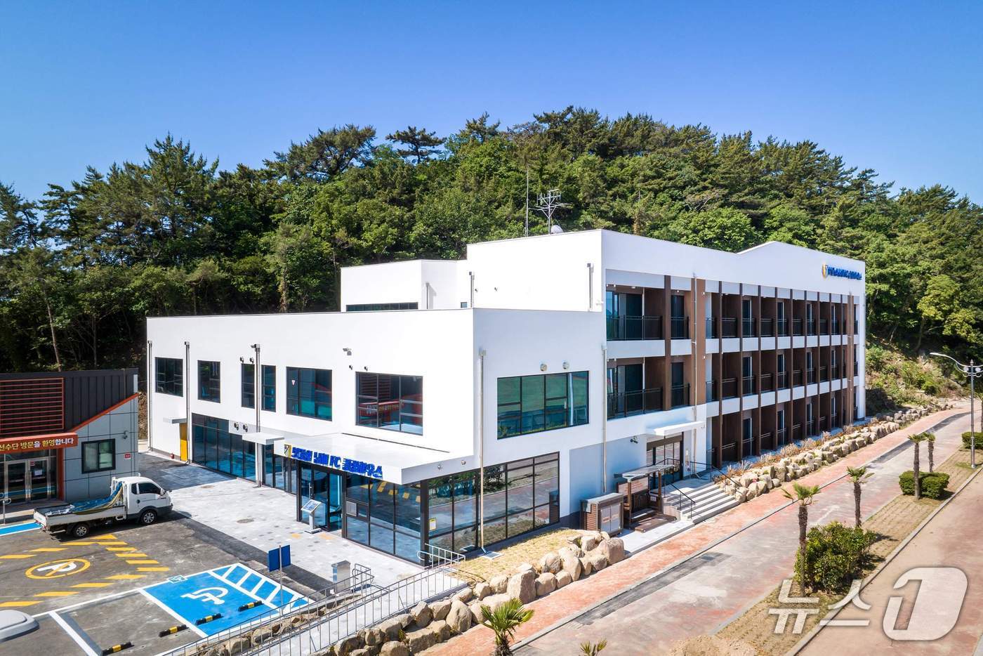보물섬남해FC 클럽하우스 전경.(남해군 제공. 재판매 및 DB금지)