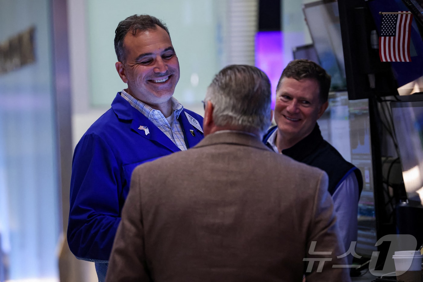 미증시 트레이더들. ⓒ 로이터=뉴스1