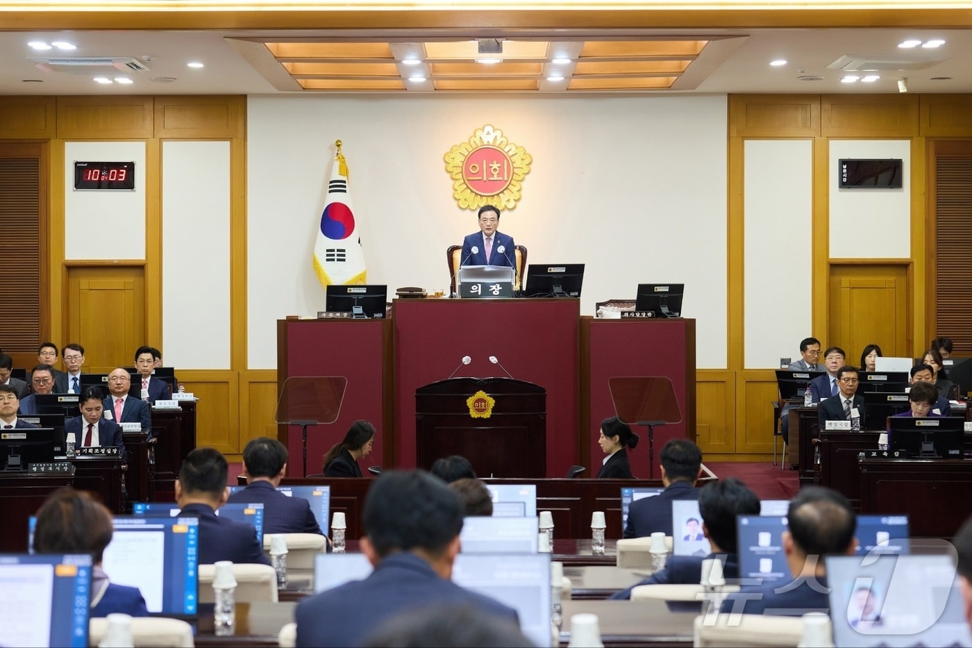 대구시의회 본회의장 모습.(뉴스1 자료, 재판매 및 DB 금지)ⓒ News1 김대벽기자