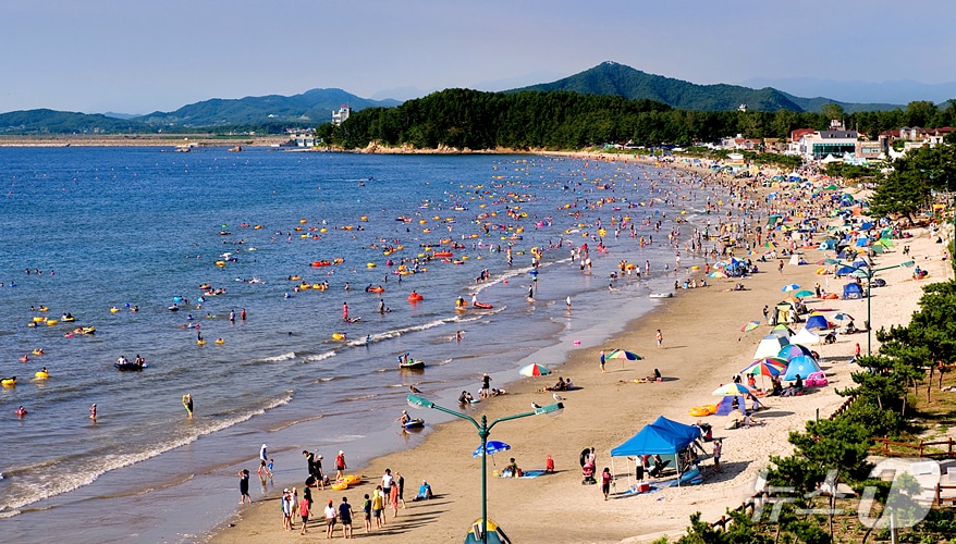 춘장대해수욕장.(서천군 제공 .재판매 및 DB금지)/뉴스1