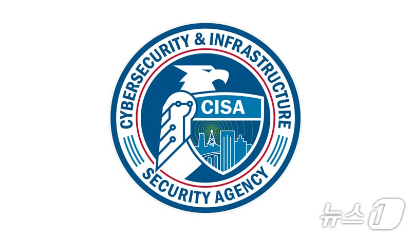 미국 인프라 보안국&#40;CISA&#41; 로고.