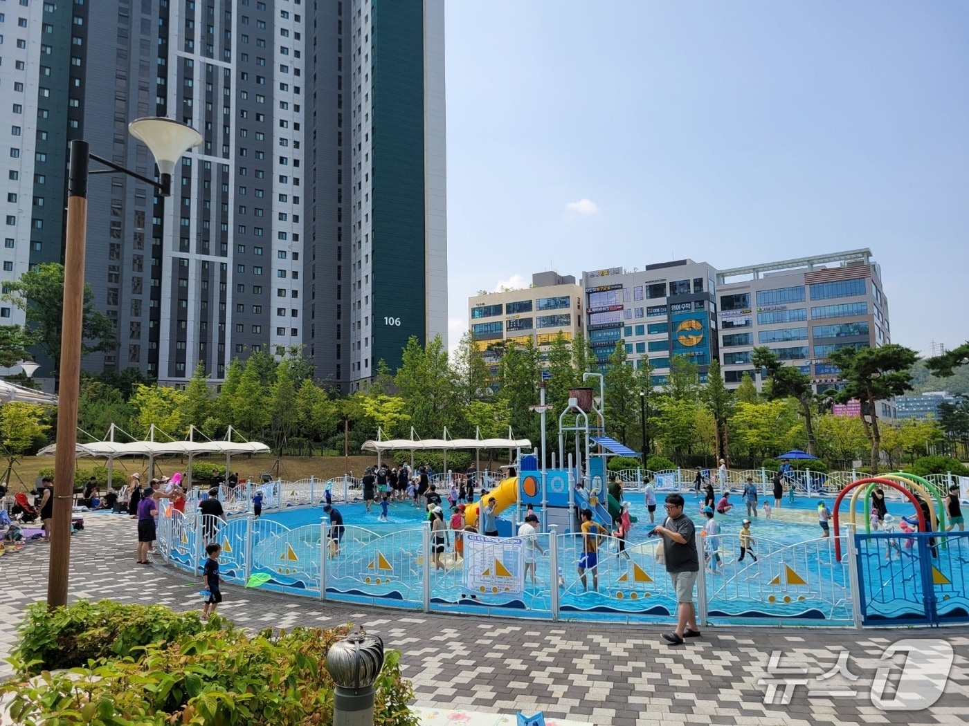 고양시 지축 근린공원 물놀이장. (고양시 제공, 재판매 및 DB금지)