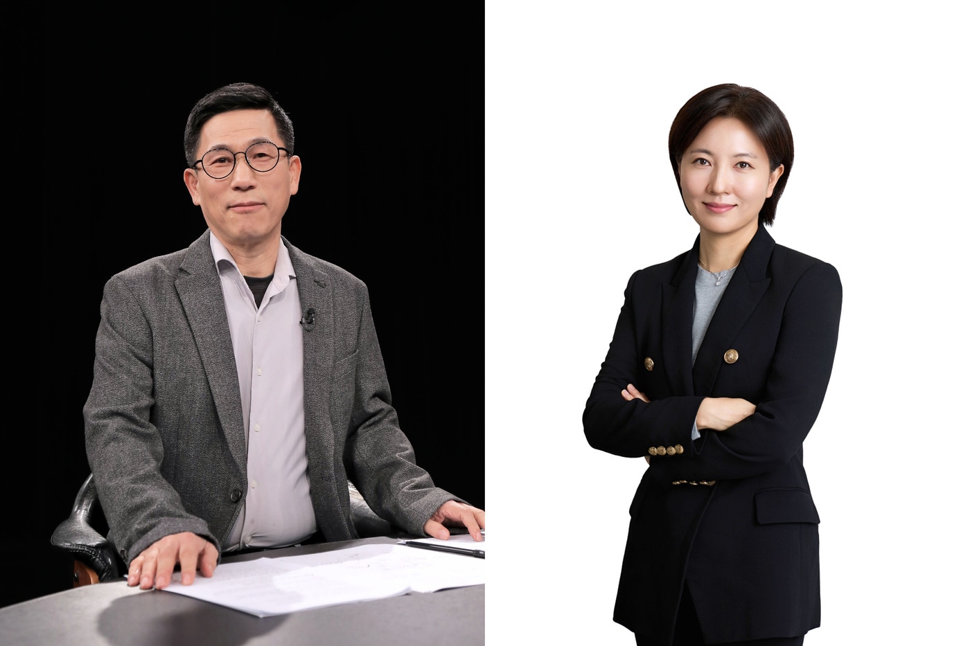 진중권 동양대 교수와 임윤선 변호사 / TV조선 제공