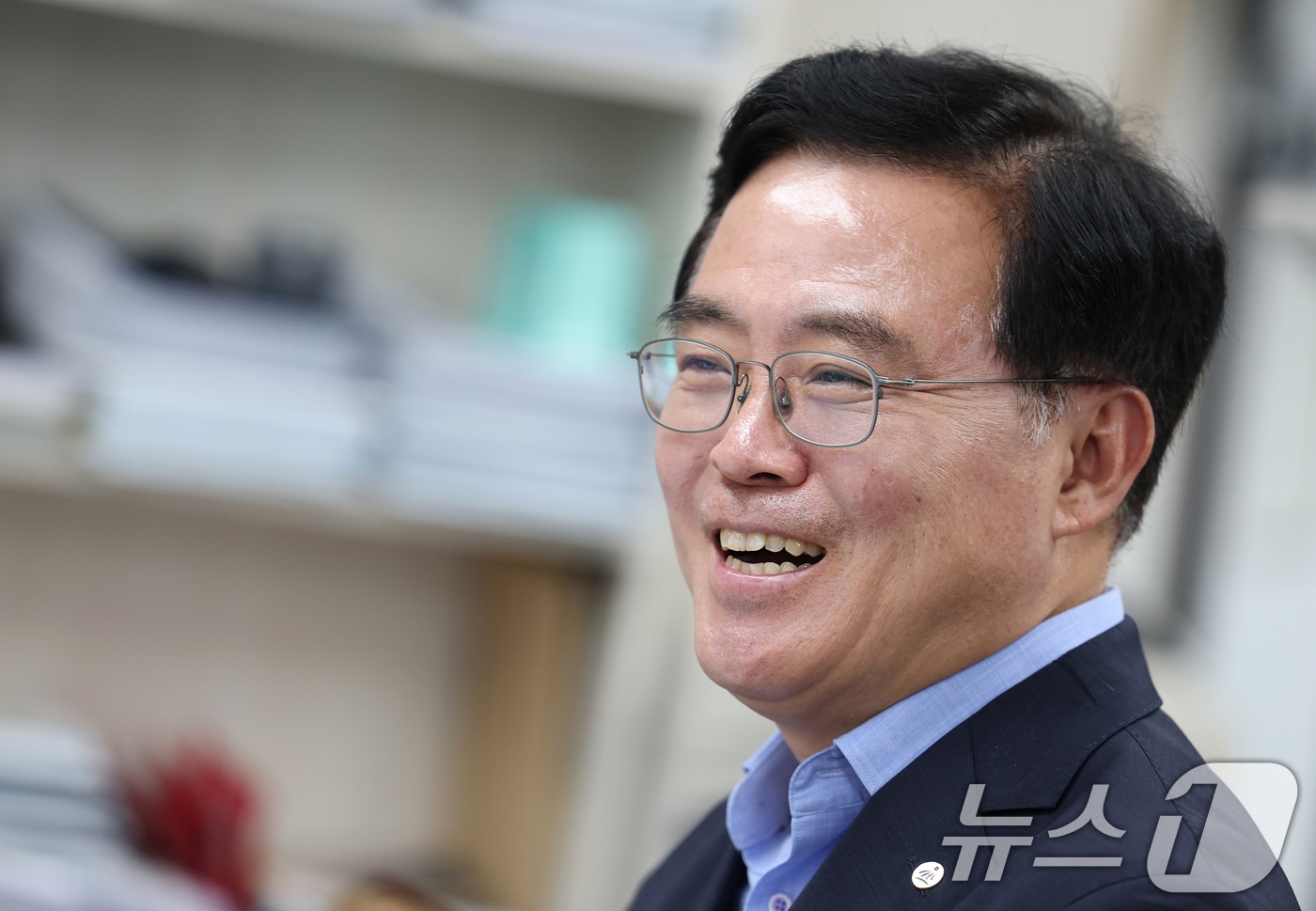 진교훈 더불어민주당 서울 강서구청장 당선인 ⓒ 뉴스1 오대일 기자