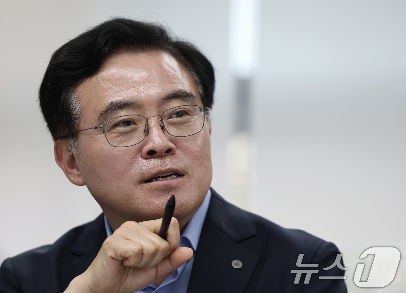 진교훈 더불어민주당 서울 강서구청장 후보 ⓒ 뉴스1 오대일 기자