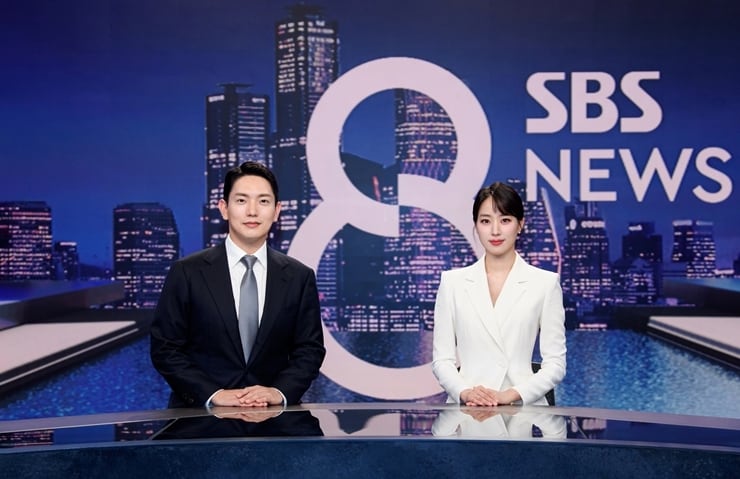 SBS8뉴스 앵커 사공성근, 주시은 / SBS