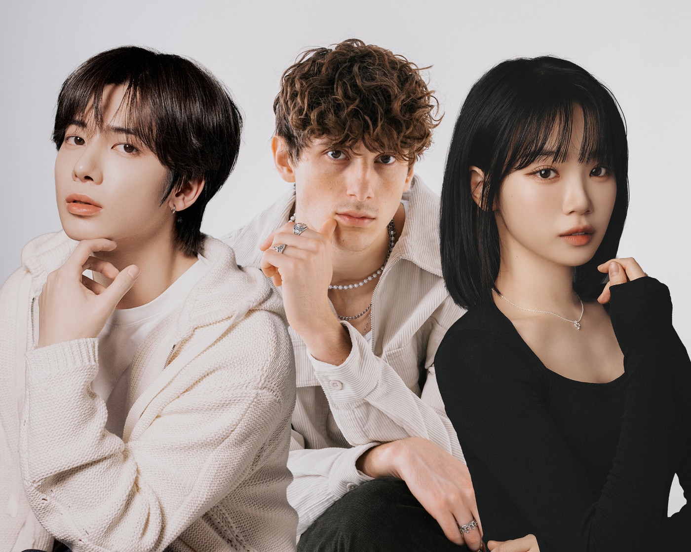 태현, 제이크, 김채원(왼쪽부터)(AWAL, 빅히트 뮤직, 쏘스뮤직 제공)