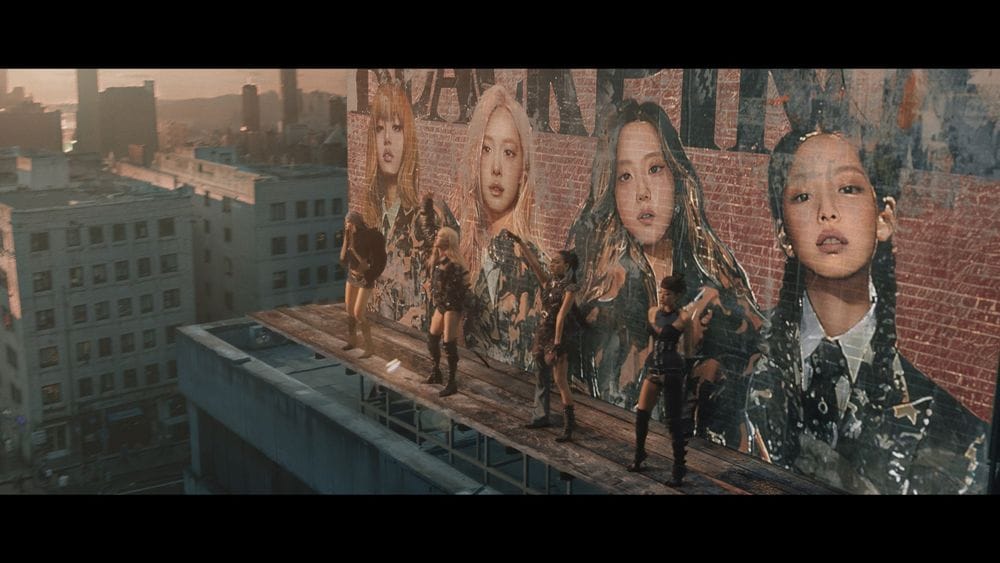 블랙핑크 '뛰어' 뮤직비디오 갈무리